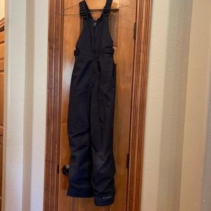 Boys size medium Columbia snow bibs